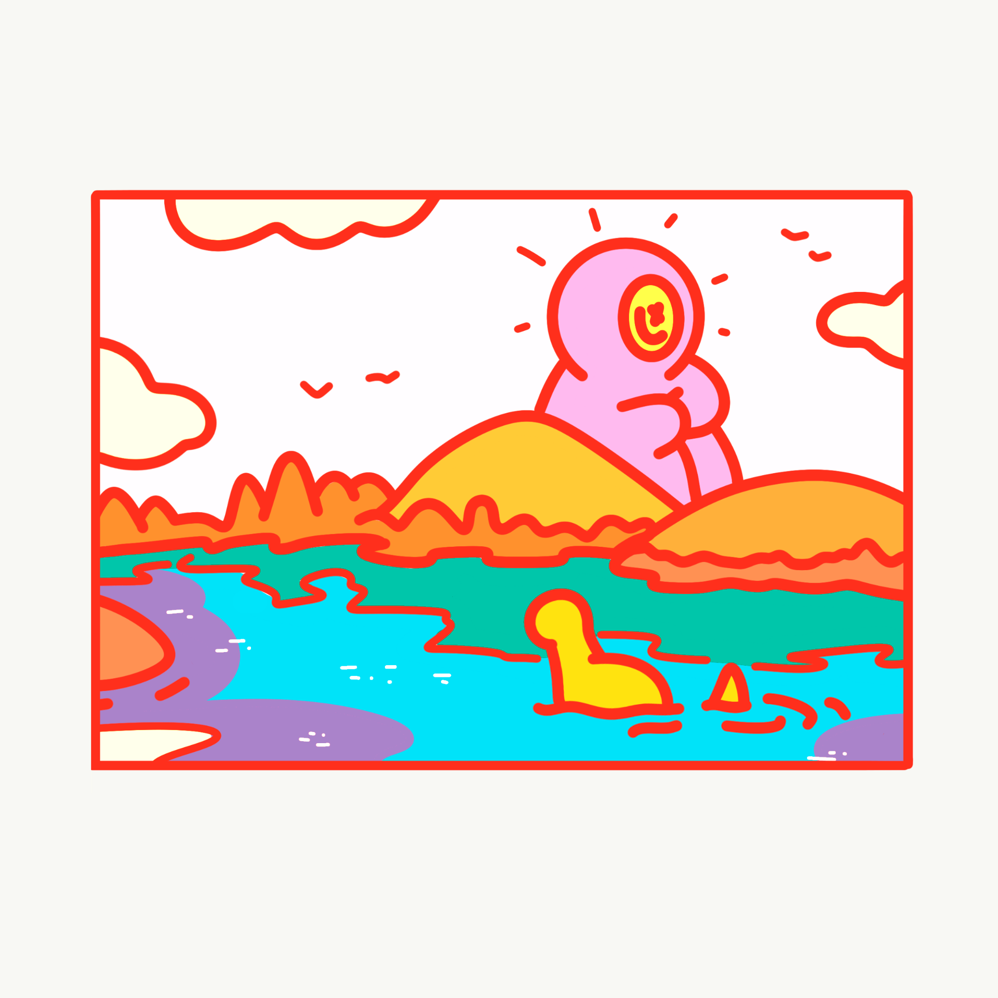 「へんてこのへんなの」キャラクターイラスト 3