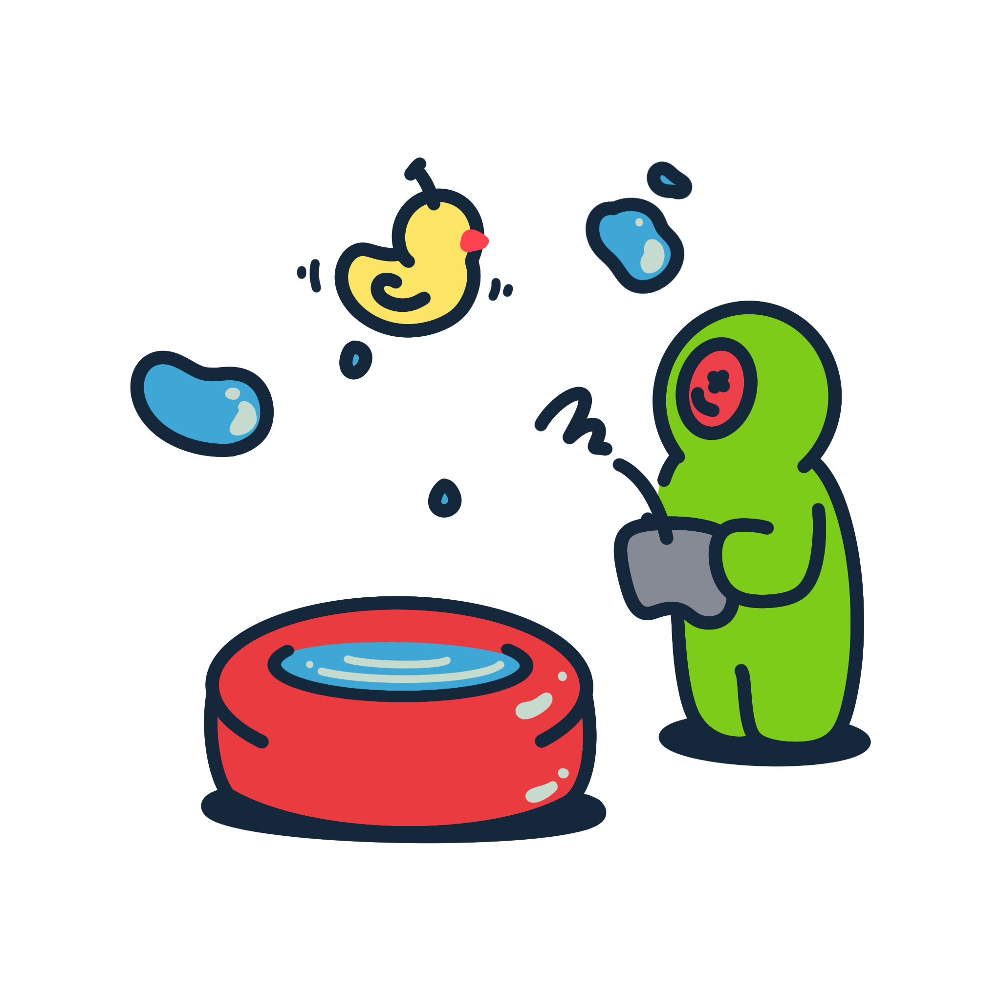 「へんてこのへんなの」キャラクターイラスト 4