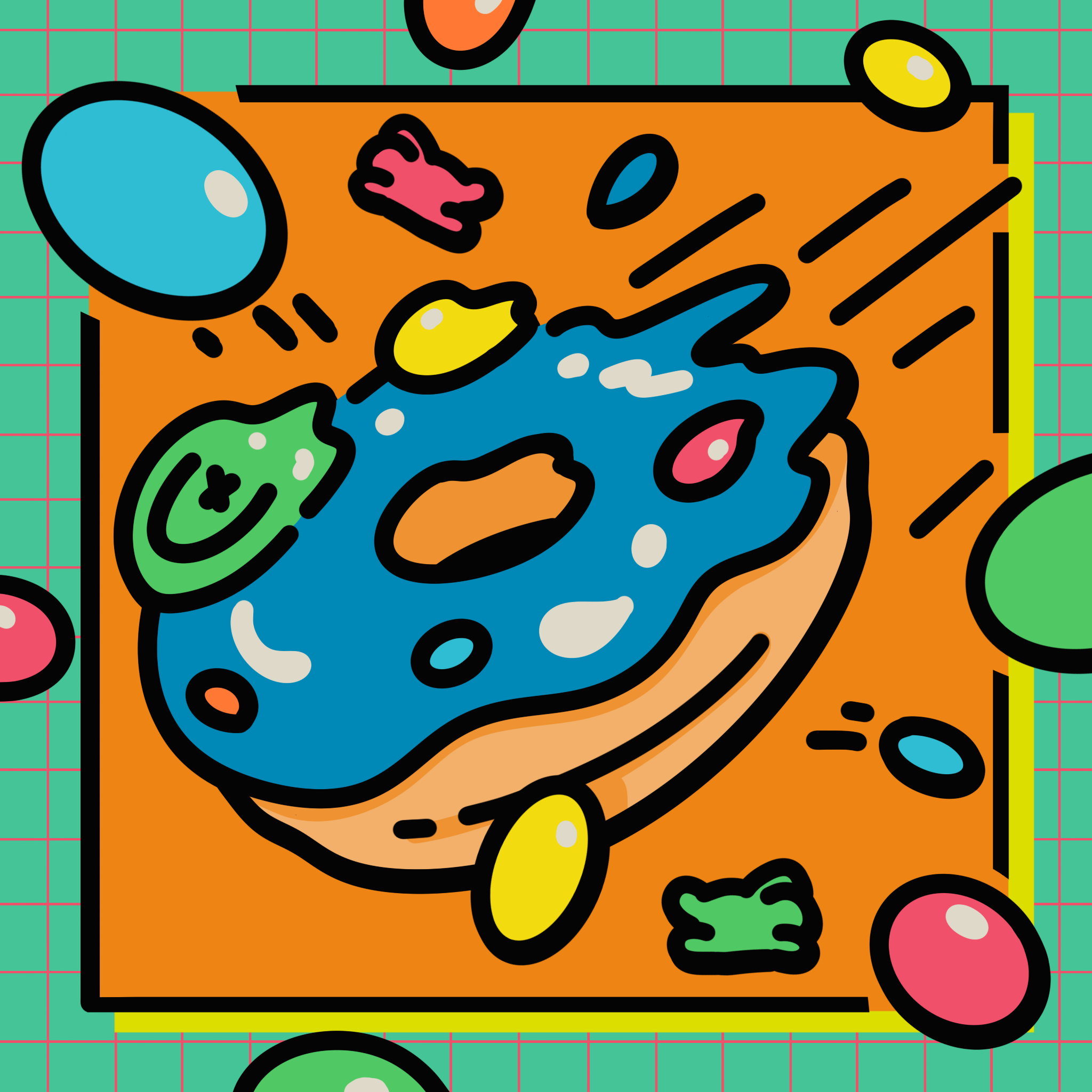 「へんてこのへんなの」キャラクターイラスト 5